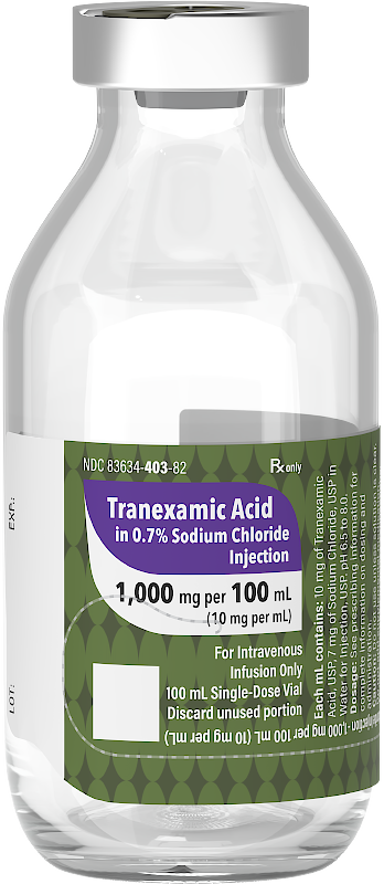 Tranexamic Acid in 0.7% Sodium Chloride Injection